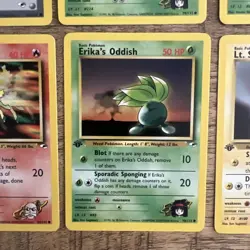 Pokemon TCG 1st Edition Gym Heroes 18 Card Lot - All LP Condition - Vintage - Image 5