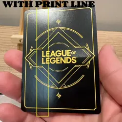 Riftbound League of Legends Chinese Promo Card New Year Irelia with print line - Image 3