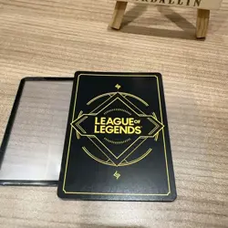 Riftbound League of Legends Chinese Promo Card New Year Irelia with print line - Image 4