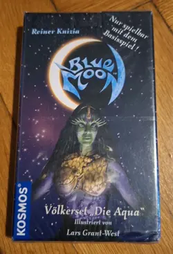 Blue Moon German Aqua Deck Card Game NEW SEALED - Image 1