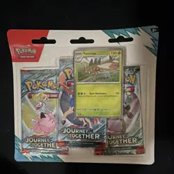 Pokemon Scarlet & Violet—Journey Together Booster Pack with Yanmega Promo Card - Image 1