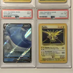 Pokemon PSA Slab Lot Of 8 Cards - Image 2