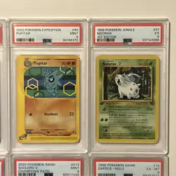 Pokemon PSA Slab Lot Of 8 Cards - Image 5