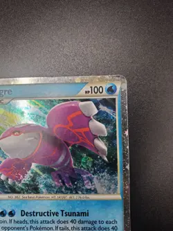Pokemon TCG Kyogre Call of Legends SL6 Shiny Holo Rare Pokemon Card - Image 3