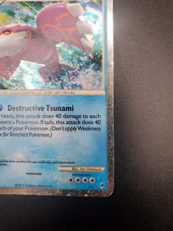 Pokemon TCG Kyogre Call of Legends SL6 Shiny Holo Rare Pokemon Card - Image 5