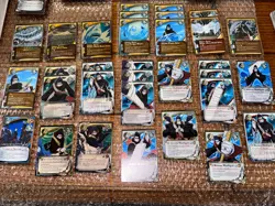 Naruto TCG CCG 32 Card Lot Kisame Hoshigaki Instant Collection Rares Gold 2002 - Image 1