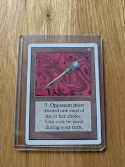 WOTC MTG Vintage Unlimited Edition Disrupting Scepter (LP) Magic the Gathering - Image 1