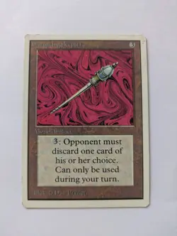 WOTC MTG Vintage Unlimited Edition Disrupting Scepter (LP) Magic the Gathering - Image 3