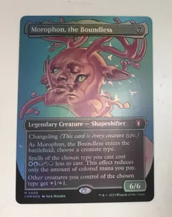 Morophon, the Boundless (Borderless) Commander Masters Foil - Image 1