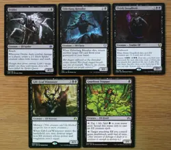 Magic Set of 10 Black Elf Creatures *NM* Commander Deck Building Elves Group - Image 2