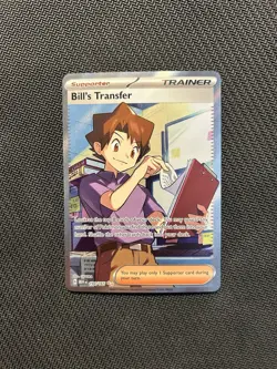 Pokemon TCG Bills Transfer 194/165! NM Condition! See Description! - Image 1