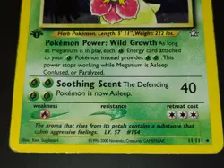 MEGANIUM – HOLO – 11/111 – FIRST EDITION – NEO GENESIS – ENG – POKEMON - Image 3