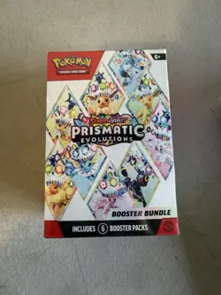 Pokemon TCG Scarlet & Violet Prismatic Evolutions Booster Bundle FACTORY SEALED - Image 1