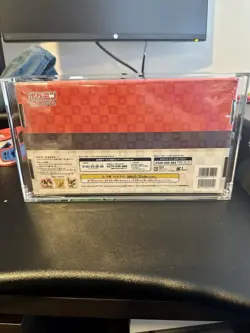 Pokemon Japan Post Stamp Box (Stamps Included) Beauty Back Moon - w Acrylic Case - Image 2