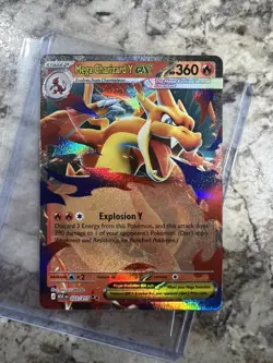 Pokemon Mega Charizard Y Ex Mega Evolutions Ascended Heros 022/217 - Image 1