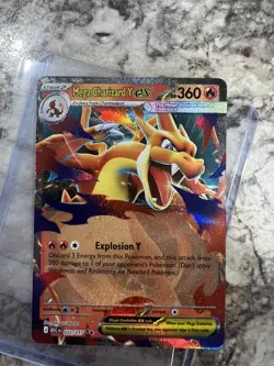 Pokemon Mega Charizard Y Ex Mega Evolutions Ascended Heros 022/217 - Image 4