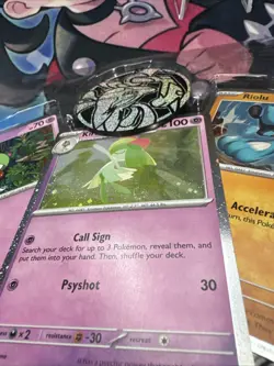 ✨🌌 Pokemon Mega Evolution Cosmos Holo Promos: Ralts, Kirlia, Riolu 🌌✨ - Image 2