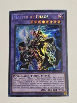 Master of Chaos MP23-EN018 Prismatic Secret Rare Yugioh 1st Edition Mint - Image 1