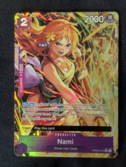 One Piece Nami PRB02-012 Alternate Art One ENGLISH - Image 1