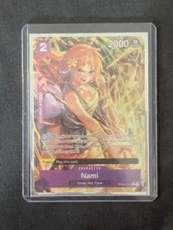 One Piece Nami PRB02-012 Alternate Art One ENGLISH - Image 3