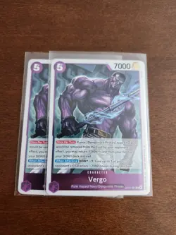 2x OP14-061 Vergo One Piece TCG NM Canadian Seller - Image 1