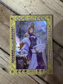 One Piece CCG Goddess Nami Metal Card - Short Dress Traditional Oriental - Image 1