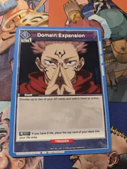 Union Arena Demon Slayer Promo Demo Card #13 Domain Expansion - Image 1