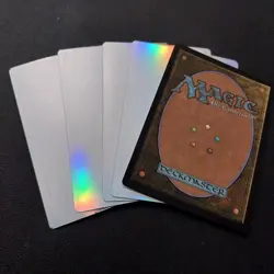 Foil Dry Erase MTG Tokens Set of 5 Cards Token 5x x5 x4 4x - Image 1