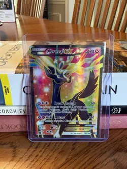 Pokemon Xerneas EX Full Art Ultra Rare Holo Card 146/146 XY 170 HP English MP - Image 1