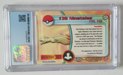 Pokemon Card Topps Chrome #38 Ninetales CGC 9 Mint (TV Animation Edition) 2000 - Image 2