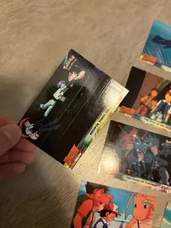 Assorted Pokemon Mewtwo Strikes Back Pikachu’s Vacation Topps Movie Cards Lot - Image 5