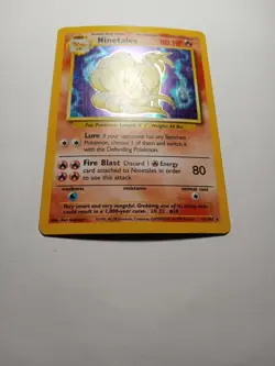 Ninetales 12/102 Holographic *Rare*- Pokemon Trading Card Game- LP - Image 3