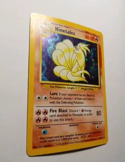 Ninetales 12/102 Holographic *Rare*- Pokemon Trading Card Game- LP - Image 5