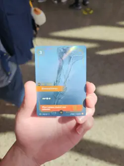 Boneshiver - Riftbound - SFD 118a/221 P - English - Vegas Regional Promo Card - Image 1