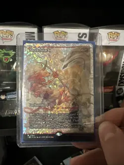 MTG Meek Attack (398) (Showcase) (Fracture Foil) Lorwyn Eclipsed Near Mint - Image 1