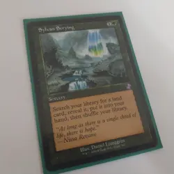 MTG 1x RETRO Sylvan Scrying #367 Time Spiral Remastered Magic Gathering x1 NM - Image 1