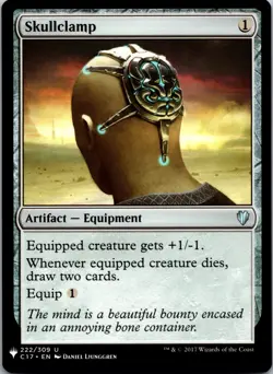 MTG - Skullclamp (C17) (222) - LIST - Regular - Image 1