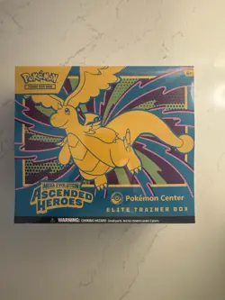 Ascended Heroes Elite Trainer Box Pokemon Center Exclusive New Sealed TCG - Image 1