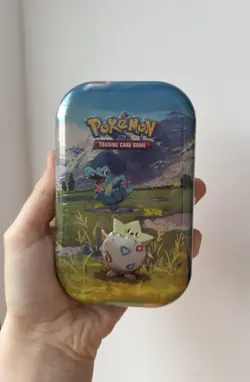 Ascended Heroes Mini Tin Togepi & Totodile Pokemon TCG Sealed - Image 1