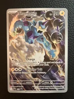 Pokemon Black Star Promo - Thundurus 209 IR - Black Bolt - S&V - Sealed Mint - Image 1