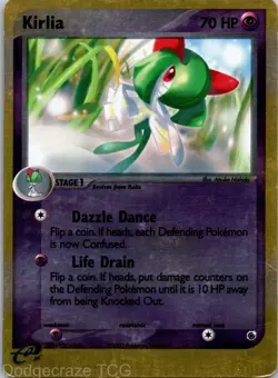 Kirlia 35/109 Uncommon Ruby & Sapphire Pokemon Reverse Holo MP - Image 1