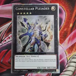 Constellar Pleiades RA04-EN164 Platinum Secret Rare Yugioh Card Tcg 1st Edition - Image 1
