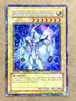 yugioh ELEMENTAL HERO NEOS PARALLEL RARE DT01-EN005 Near Mint - Image 1