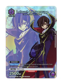 Lelouch Lamperouge (016) Rare Foil Union Arena Promotion Cards UEPR/CGH-1-016 NM - Image 1