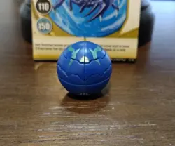 Bakugan B1 (NOT B2) Aquos Terrorclaw 450G Blue Battle Brawlers W/ Card Rare! - Image 4