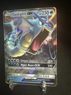 Gyarados GX SM212 Sun & Moon Holo Black Star Promo Pokemon Card - Image 2