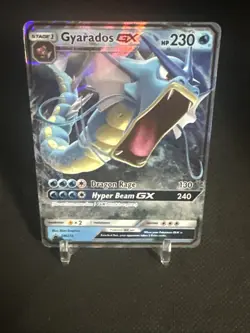 Gyarados GX SM212 Sun & Moon Holo Black Star Promo Pokemon Card - Image 4