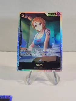 Nami ST14-006 SR - One Piece TCG English Playset Card Near Mint Super Rare - Image 2