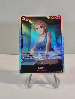 Nami ST14-006 SR - One Piece TCG English Playset Card Near Mint Super Rare - Image 4