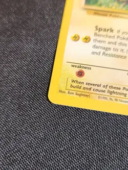 Pokemon TCG Jungle Pikachu Card 60/64 Regular Unlimited Common LP - Image 2